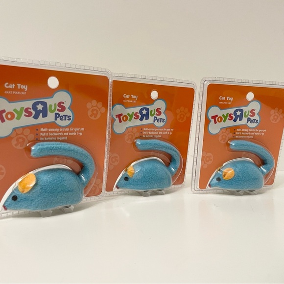 Toys R Us Cat Toy Mouse Lot of 3 - Picture 1 of 9